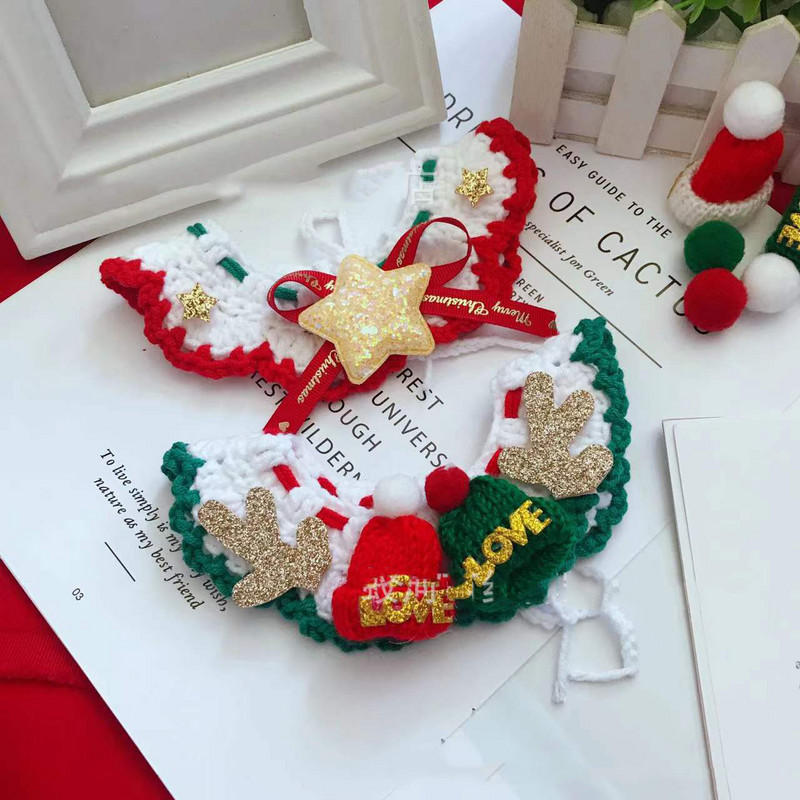 Prekrasna božićna ogrlica s povodcem za pse Mali srednji kućni ljubimci Najlonska ogrlica za mačke Leptir mašna Štene Mačka Povodac Povodac za hodanje Povodac Bichon