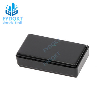 1 τμχ Πλαστικό κουτί PCB Μαύρο περίβλημα Ηλεκτρονική θήκη έργου DIY 49x28x14mm Κουτιά διακλάδωσης καλωδίων
