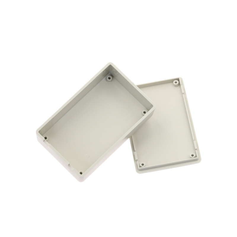 1kom Plastična sklopna kutija bez vijaka za napajanje, elektronička razvodna kutija, upravljačka kutija s gumbom instrumenta 80x50x26mm