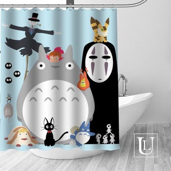 A Voyage of Chihiro κουρτίνες μπάνιου Προσαρμοσμένη κουρτίνα μπάνιου Αδιάβροχη ύφασμα μπάνιου πολυεστερική κουρτίνα μπάνιου 1 τεμ. custom