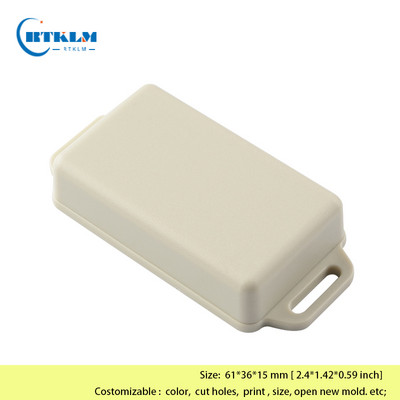 Zidna plastična razvodna kutija DIY PCB dizajn Kućište Elektroničko kućište Crne plastične kutije Kutija za male projekte 61*36*15 mm