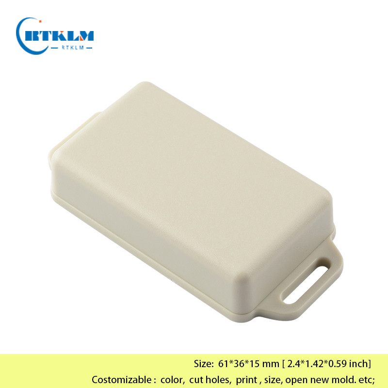 Zidna plastična razvodna kutija DIY PCB dizajn Kućište Elektroničko kućište Crne plastične kutije Kutija za male projekte 61*36*15 mm