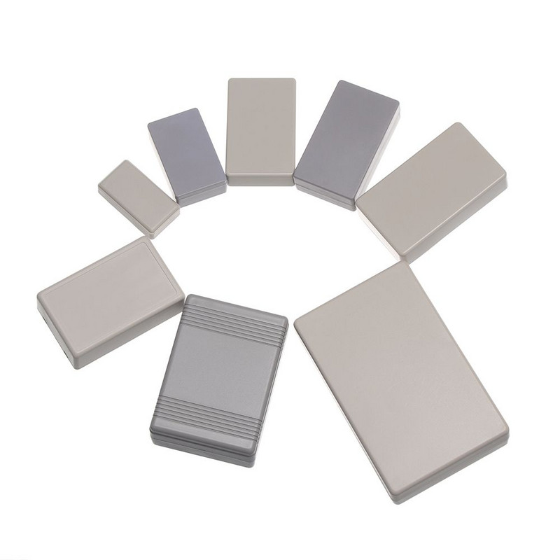 ABS plastmasas balts/pelēks augstas kvalitātes ūdensnecaurlaidīgs vāks projekta instrumentu korpusa korpusa kastes elektroniskā projekta kaste