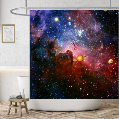 Gotička ljubavna zavjesa za tuširanje Lubanja Vodootporna poliesterska tkanina Cool Kupaonske zavjese Zastrašujuće Dekoracija doma za Noć vještica Cortinas