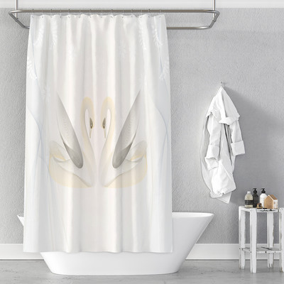 2023 apstraktni umjetnički uzorak zavjese za tuš kupaonski ukrasni vodootporni set Pregradni zaslon za kadu kupaonska zavjesa s kukama