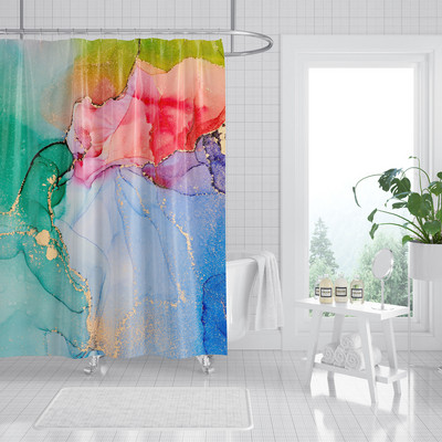 Šareni život Vodootporna zavjesa za tuširanje Viseća zavjesa Dodaci za zaslone za dječju kupaonicu Ukrasne kuhinjske zavjese Banheiro