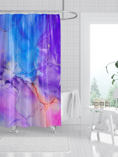 Šareni život Vodootporna zavjesa za tuširanje Viseća zavjesa Dodaci za zaslone za dječju kupaonicu Ukrasne kuhinjske zavjese Banheiro