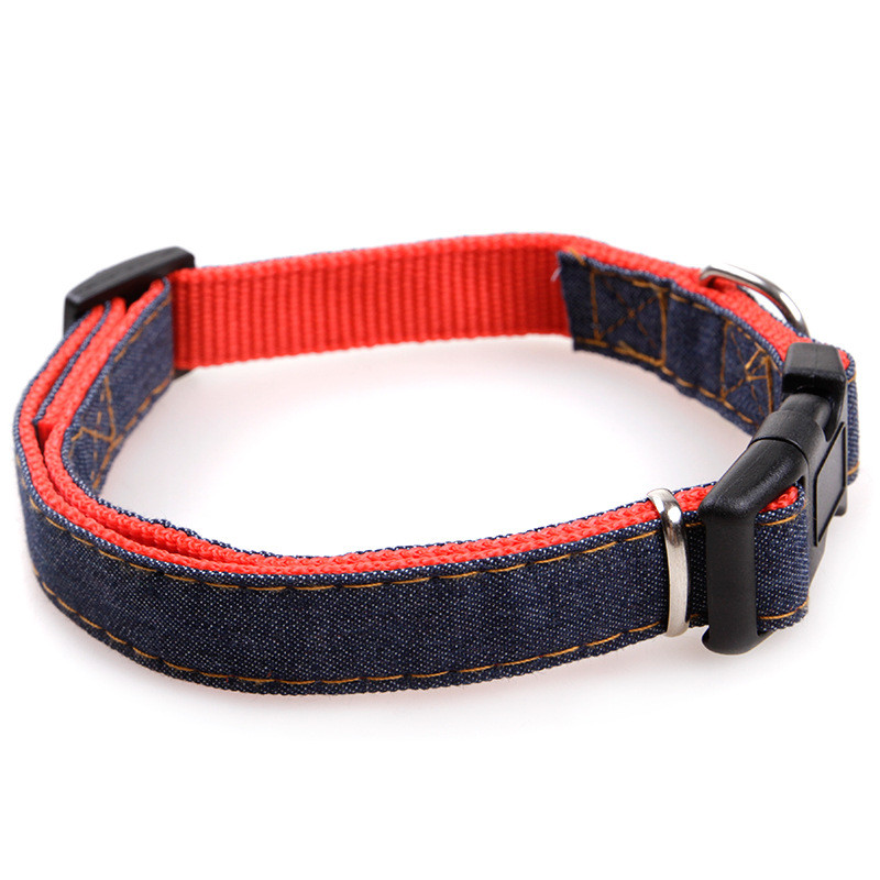 Suņu neilona kaklasiksnas Spēcīgas kaķa čivava āra apkakles vadi, regulējami maziem un vidējiem kucēniem mājdzīvnieku izstrādājumi Aksesuāri