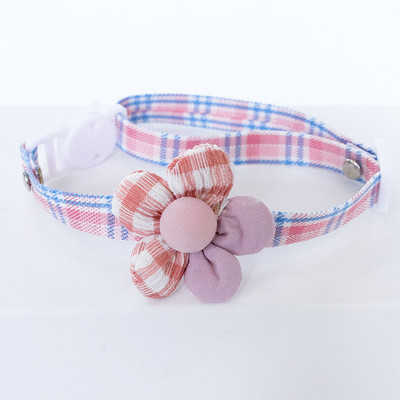 Mājdzīvnieku kaklasiksna Mājas kaķa suns Jauka ziedu kaklasiksna Regulējama klusa drošības sprādzes aksesuāri Kaķu kaklarota Mājdzīvnieku piederumi Kaķu piederumi