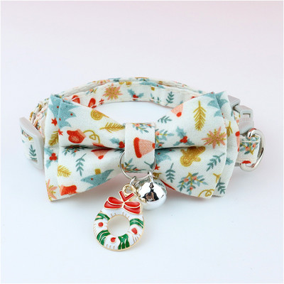 Ogrlica za kućne ljubimce Mačka Ogrlica Zvono Leptir kravata Božićna ogrlica za kućne ljubimce Ogrlica za mačke sa zvonom Podesiva ogrlica Oprema za kućne ljubimce Pribor za kućne ljubimce
