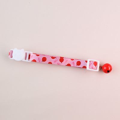 Mājdzīvnieku piederumi Krāsains identifikācijas kakla siksna kaķis suns zvans drošības sprādze nolauzti ziedi svaigi mīksta mājdzīvnieku kaklasiksna mājdzīvnieku kopšanas rīks