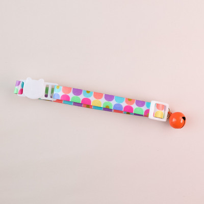 Mājdzīvnieku piederumi Krāsains identifikācijas kakla siksna kaķis suns zvans drošības sprādze nolauzti ziedi svaigi mīksta mājdzīvnieku kaklasiksna mājdzīvnieku kopšanas rīks