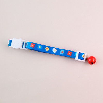 Mājdzīvnieku piederumi Krāsains identifikācijas kakla siksna kaķis suns zvans drošības sprādze nolauzti ziedi svaigi mīksta mājdzīvnieku kaklasiksna mājdzīvnieku kopšanas rīks