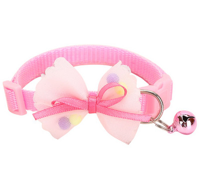 Potrepštine za kućne ljubimce Nove čipkaste mašne ogrlice Zvona za kućne ljubimce Ogrlice za pse mačke Ogrlice za mačke Dodaci za odijevanje kućnih ljubimaca Višebojna ogrlica za kućne ljubimce