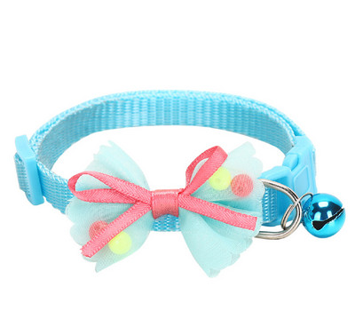 Potrepštine za kućne ljubimce Nove čipkaste mašne ogrlice Zvona za kućne ljubimce Ogrlice za pse mačke Ogrlice za mačke Dodaci za odijevanje kućnih ljubimaca Višebojna ogrlica za kućne ljubimce