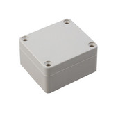 Plastmasas elektroniskā ūdensnecaurlaidīgā pogu kārba Maza invertora moduļa noslēgta kastes instrumenta korpuss 65 * 59 * 35 mm