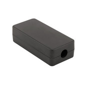 Maza plastmasas, melna sadales kārba USB moduļa instrumentu kārba Project Box korpusa kastes 60 * 25 * 16 mm