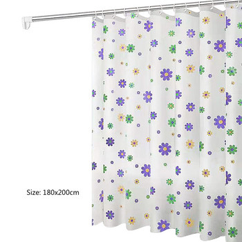 180x200cm Κουρτίνα μπάνιου Αδιάβροχη οθόνη μπάνιου Αξεσουάρ πάχυνσης κουρτίνας δωματίου ντους για κοιτώνα