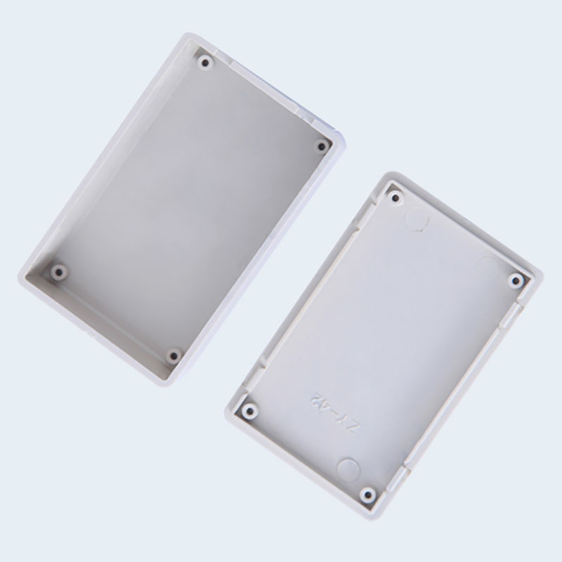 Plastmasas slēdža korpusa moduļa kastes projekta kastes uzglabāšanas korpuss elektroniskā pārveidotāja daļas Korpusa instrumentu pogu kaste 80 * 50 * 26 mm