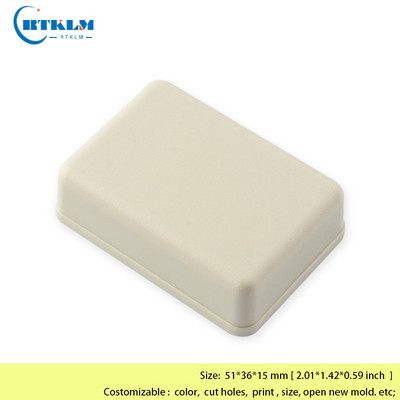 IP55 crno plastično kućište Elektronička projektna kutija Mali PCB dizajn Kućište Kutija za spajanje žice DIY Razvodna kutija 51*36*15 mm