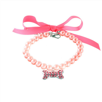 Naminių gyvūnėlių priedai Perlų karoliai Kačių ir šunų antkakliai Kauliniai pakabukai Mažų ir vidutinių kačių šunų antkakliai Gyvūnų priežiūros reikmenys