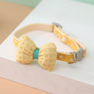 Nove potrepštine za kućne ljubimce Karirane ogrlice Slatke ogrlice za kućne ljubimce Mašne s cvijećem Ogrlice za mačke i pse sa zvončićima Podesivi dodaci za kućne ljubimce