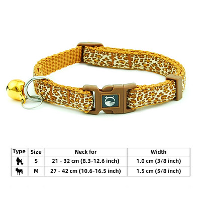 Suņa kaklasiksna Pet neilona kaķa kaklasiksna ar Bell Perro kucēnu suns izšūtu kaklasiksnu Pūdelis Pitbull Beagle mazam un vidējam sunim