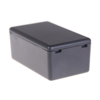 Черна водоустойчива пластмасова електрическа разпределителна кутия за проекти 60*36*25 mm с високо качество