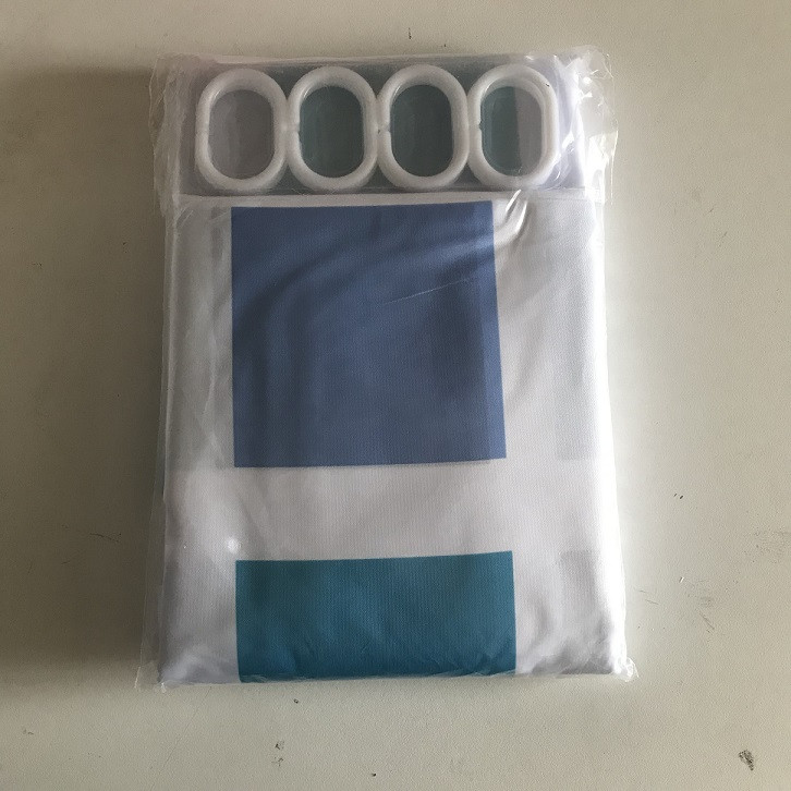 Autobus Palma Zavjese za tuširanje na plaži s kukicom Otisnuti oceanski pejzaž Dekoracija kupaonice Paravan za kadu