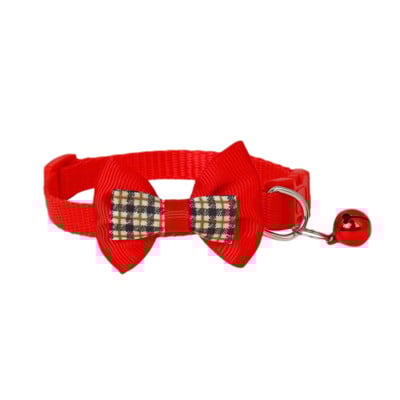 Κολάρο σκύλου Αξεσουάρ φιόγκων για κατοικίδια Ρυθμιζόμενα προμήθειες Bell Cat Μικρές πόρπες Μόδα Nylon Cartoon Κολιέ για κουτάβι Γατάκι