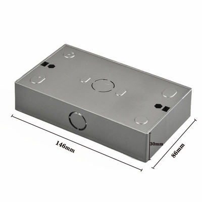 Poboljšanje doma Skrivena i nadgradna donja kutija 30 mm dubine 146 Vrsta zidne sklopke Utičnica donja kutija 86 Razvodna kutija