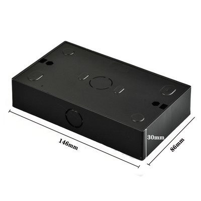 Poboljšanje doma Skrivena i nadgradna donja kutija 30 mm dubine 146 Vrsta zidne sklopke Utičnica donja kutija 86 Razvodna kutija