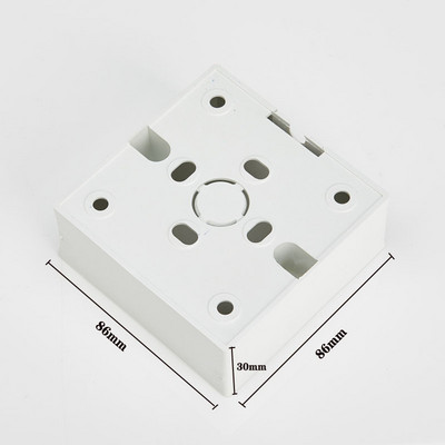 Poboljšanje doma Skrivena i nadgradna donja kutija 30 mm dubine 146 Vrsta zidne sklopke Utičnica donja kutija 86 Razvodna kutija