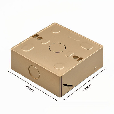 Poboljšanje doma Skrivena i nadgradna donja kutija 30 mm dubine 146 Vrsta zidne sklopke Utičnica donja kutija 86 Razvodna kutija