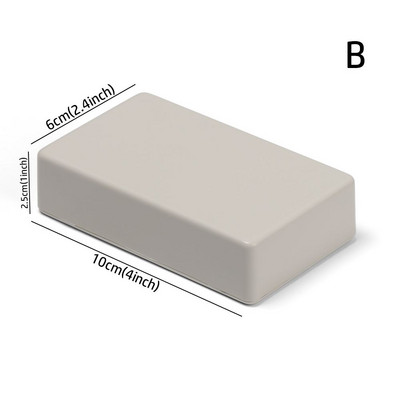 Visokokvalitetne DIY bijele kutije od ABS plastike Vodootporni poklopac Kutija za projektne instrumente Kutija za elektroničke projekte