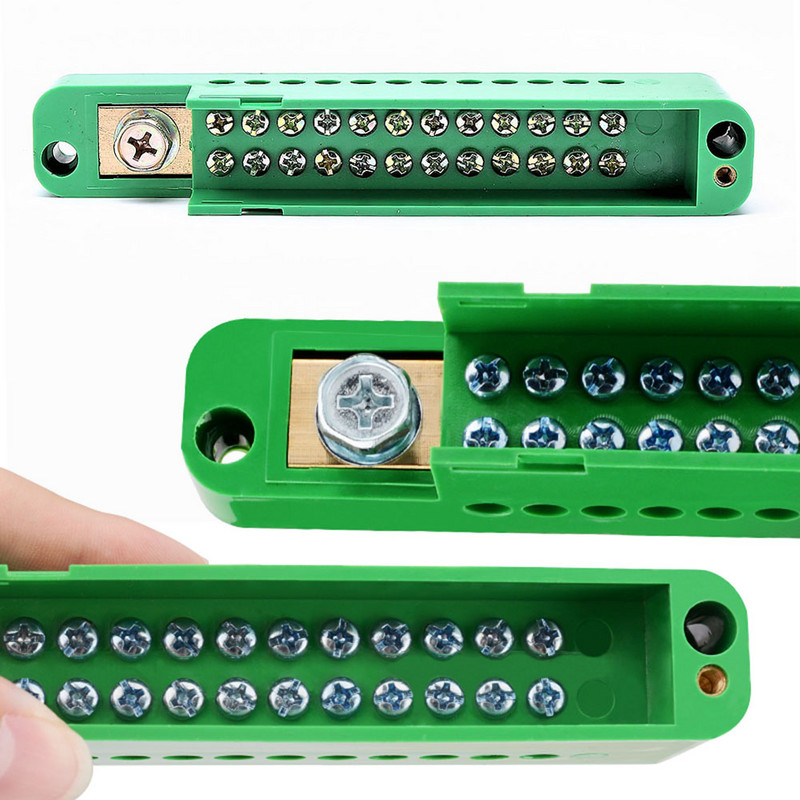 100% nova Unipolarna razvodna kutija 1 u 6 izlaza retardantni mjerni ormarić Žičani terminalni blok Električni dodaci