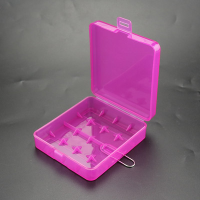 4 utora 18650 kućište za baterije plastično prozirno tvrdo plavo crno zeleno kućište za baterije držač kutija za pohranu 4x 18650 16340