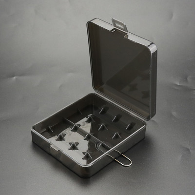 4 utora 18650 kućište za baterije plastično prozirno tvrdo plavo crno zeleno kućište za baterije držač kutija za pohranu 4x 18650 16340