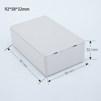 Θήκη αποθήκευσης Project Box 92*58*32MM Κουτί διακλάδωσης πλακέτας κυκλώματος Κουτί διακόπτη οργάνων Κουτί οργάνων γενικής παροχής ρεύματος