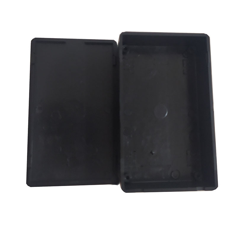 Cutie de proiect electronică din plastic de 100 * 60 * 25 mm, carcasă pentru instrumente de bricolaj, cutie neagră impermeabilă, consumabile electrice