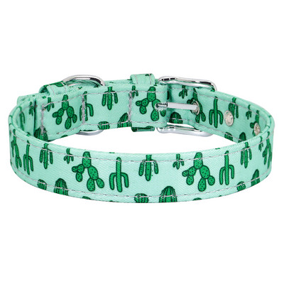 Cvjetni print Ogrlica za pse Cvjetni najlon Ogrlice za male pse i mačke Ogrlica za štene Podesiva za male srednje velike dječake djevojčice Pse Chihuahua