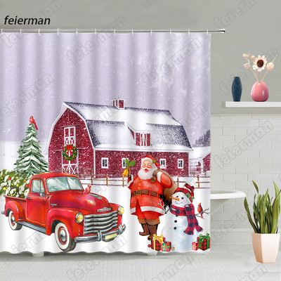 Kreativna jesenska zavjesa za tuširanje Vjeverica Suncokret Jesen Javorovo lišće Dan zahvalnosti Zavjese za kupanje Moderne krpe Kukice za kupaonski dekor