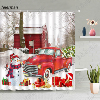 Kreativna jesenska zavjesa za tuširanje Vjeverica Suncokret Jesen Javorovo lišće Dan zahvalnosti Zavjese za kupanje Moderne krpe Kukice za kupaonski dekor