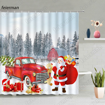 Kreativna jesenska zavjesa za tuširanje Vjeverica Suncokret Jesen Javorovo lišće Dan zahvalnosti Zavjese za kupanje Moderne krpe Kukice za kupaonski dekor