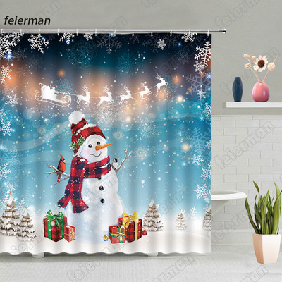 Kreativna jesenska zavjesa za tuširanje Vjeverica Suncokret Jesen Javorovo lišće Dan zahvalnosti Zavjese za kupanje Moderne krpe Kukice za kupaonski dekor