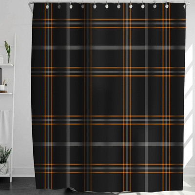 Helovīna dušas aizkars 3D druka Šausminošas ķirbju ainas aptumšošana Vannas istabas aizkari Ūdensizturīgs poliestera audums mājas vannas dekors