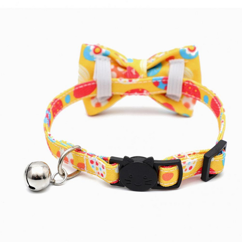 Μεγάλο κολάρο γάτας Ευέλικτο κολάρο κατοικίδιων με ρυθμιζόμενη πόρπη Πασχαλινό αυγό τύπωμα Lovely Pet Lack Circle