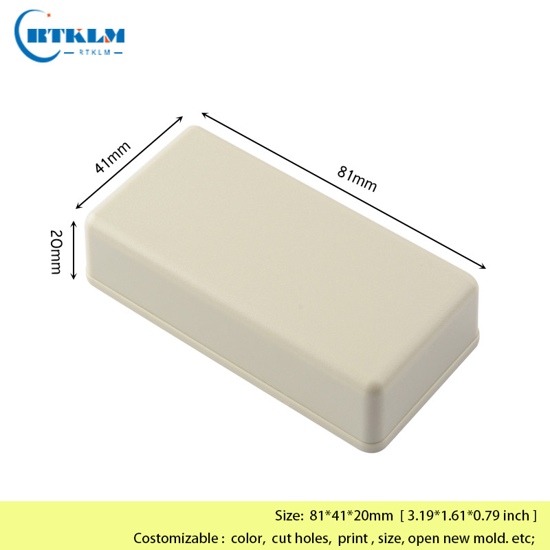 ABS Junction Box IP54 Plastic Project Box Μικρό πλαστικό περίβλημα DIY Electronic Desktop shell 81*41*20mm