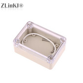 Mala plastična vodootporna prozirna vanjska alarmna vodootporna kutija DIY projekt Kućište elektroničke kutije Oklop sigurnosnog modula