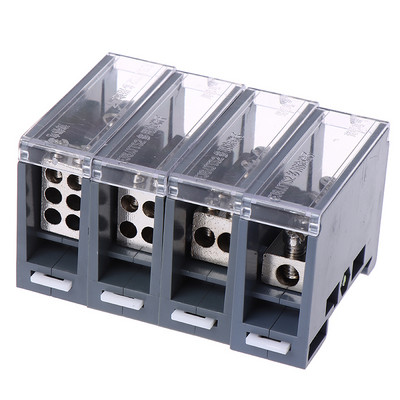 150A Rail Terminal Block Distribution Box One in Multiple out Universal Power Junction Box for Circuit Breaker